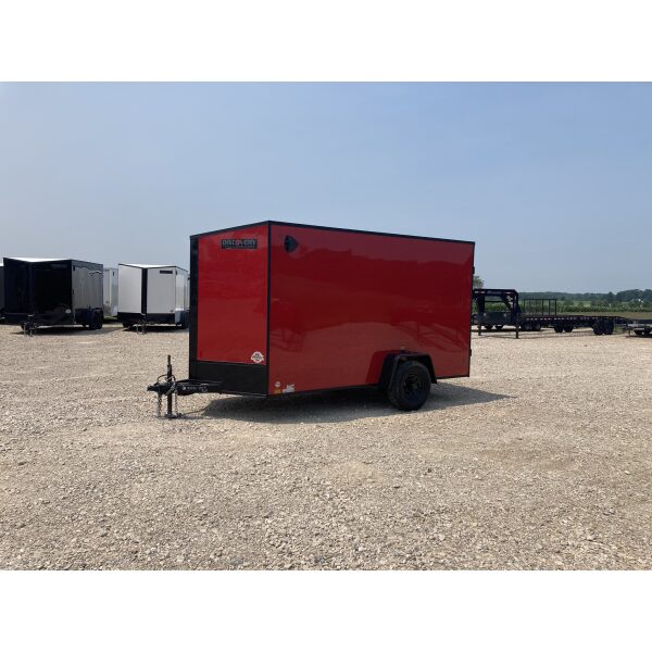 6x12’ Cargo Trailer - Red