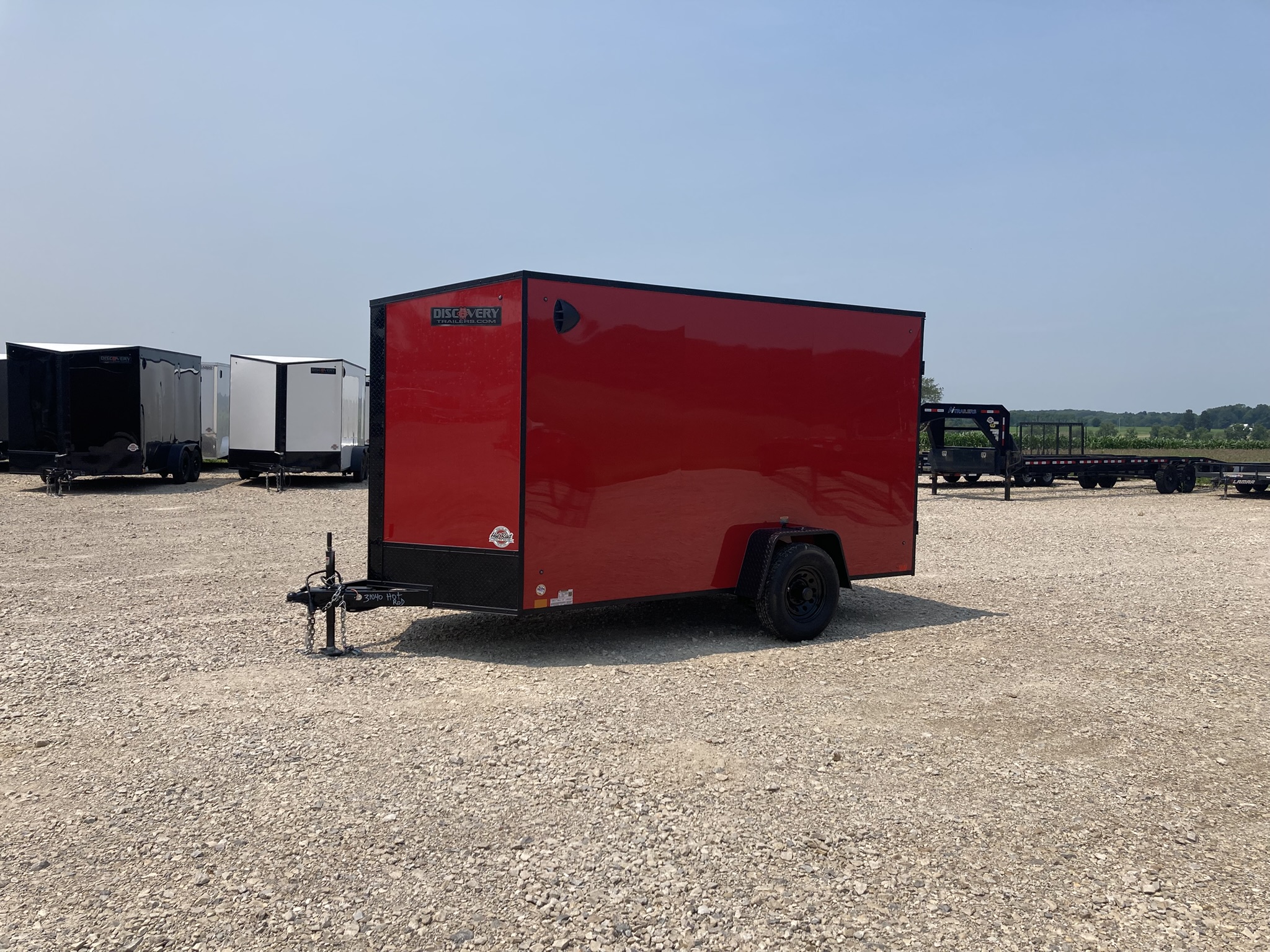 6×12’ Cargo Trailer – Red 6×12’ Cargo Trailer – Red